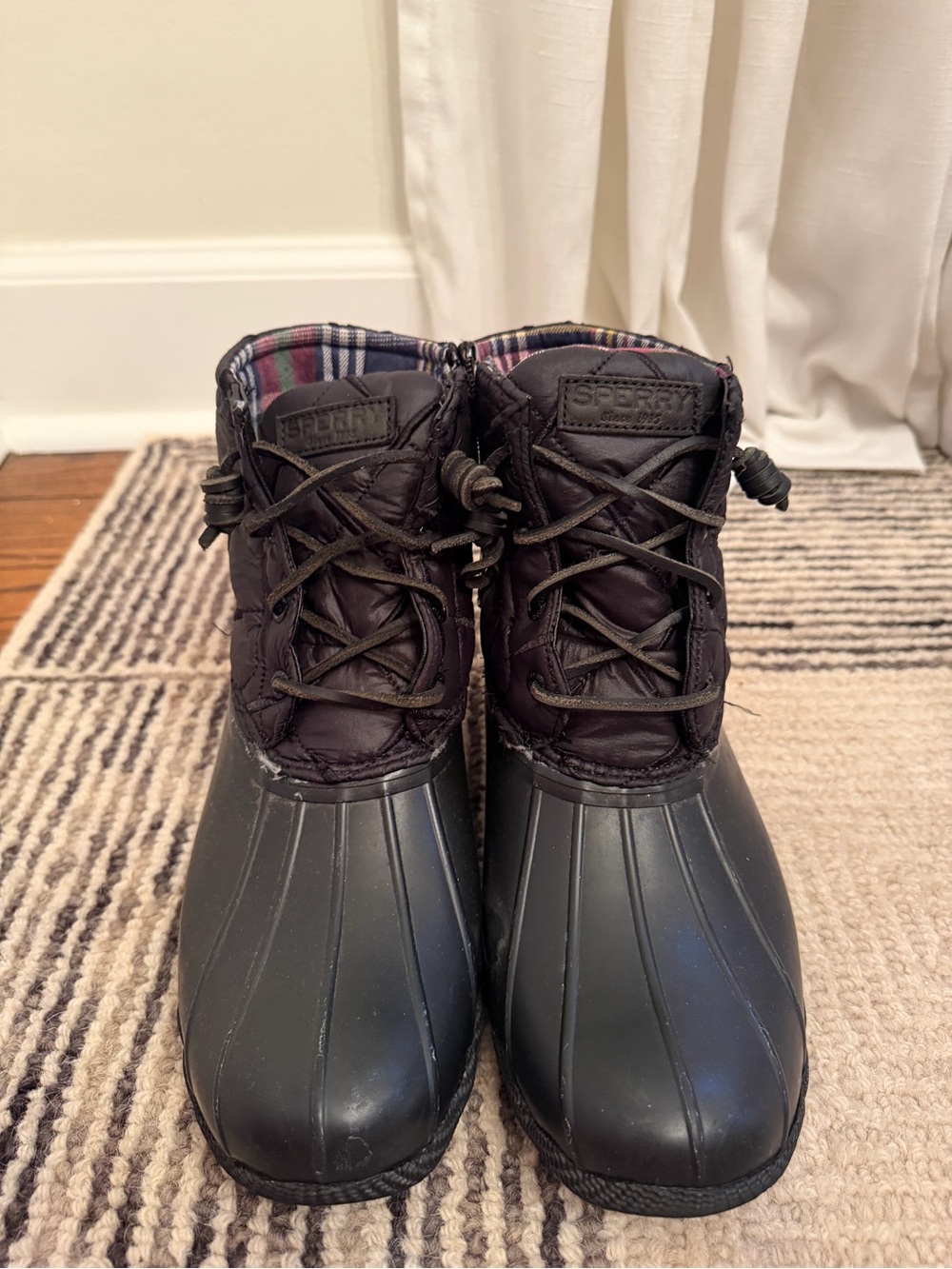 Sperry Black Duck Boots